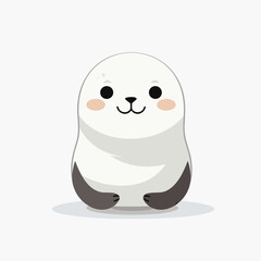 Obraz premium Baby seal isolated