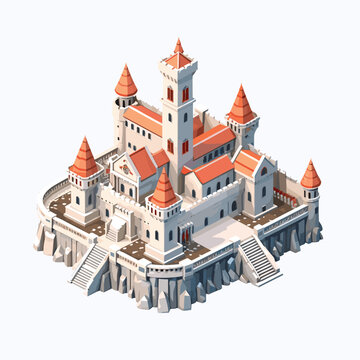Castle isolated