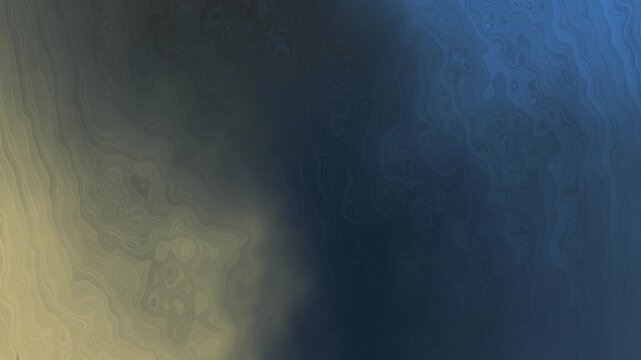 Abstract Blue and Gold Fluid Texture with Swirling Smoke Patterns for Modern Background, Digital Art Wallpaper, and Creative Graphic Design Presentation