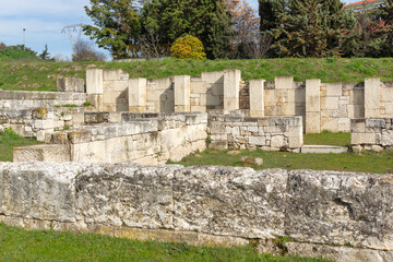 Fototapeta premium Ruins of Ancient Macedonian capital Pella, Greece