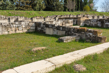 Fototapeta premium Ruins of Ancient Macedonian capital Pella, Greece