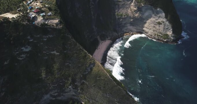 Bali Indonesia vacation picturesque aerial view