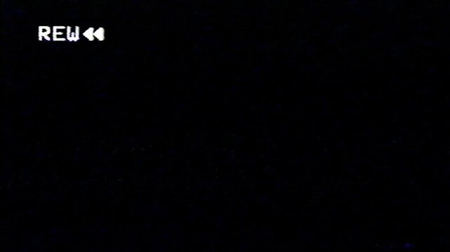 Real Analog VCR Ejecting a Damaged VHS Videotape 4K Video Background Overlay Effect
