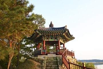 Fototapeta premium 앙지대,반구정,황희선생영당지,파주시,경기도