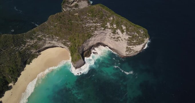 Bali Indonesia vacation picturesque aerial view