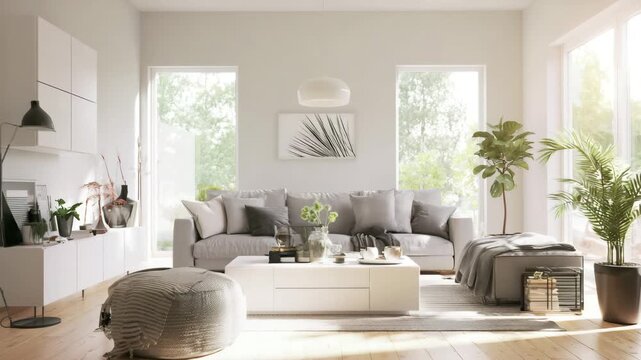 Luxury house living room
