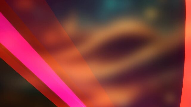 3D Render A dynamic abstract scene featuring radiant, translucent light beams slicing through space with energetic movement.