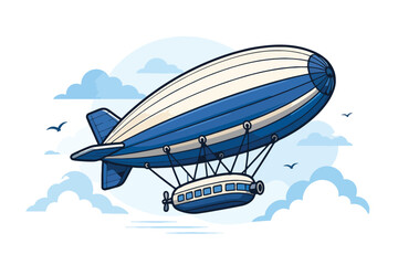 vintage-dirigible-blimp © RASEL