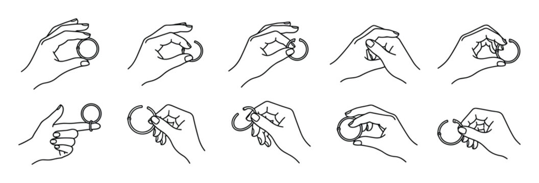 Hand holding fidget spinner toy for stress relief and focus activities.