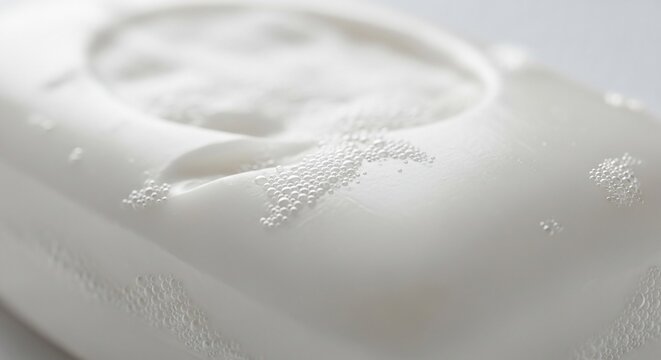 White soap bar texture
