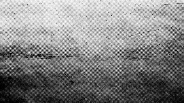 Grungy vintage film texture with dust and scratches overlay effect for retro background design.