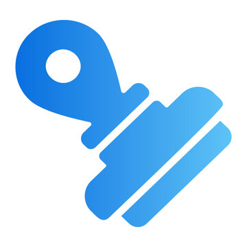 Clone tool Line Gradient Icon