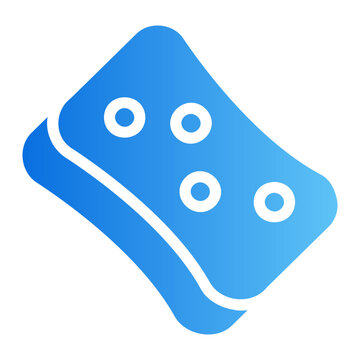 Sponge tool Line Gradient Icon