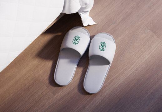 Hotel Slipper Mockup