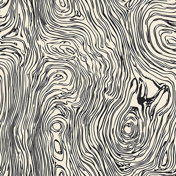 Minimal seamless wooden texture background, repeating natural wood pattern for modern design, fabric, and digital use.