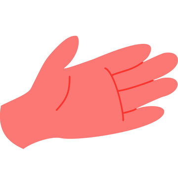 Asking Hand Gesture