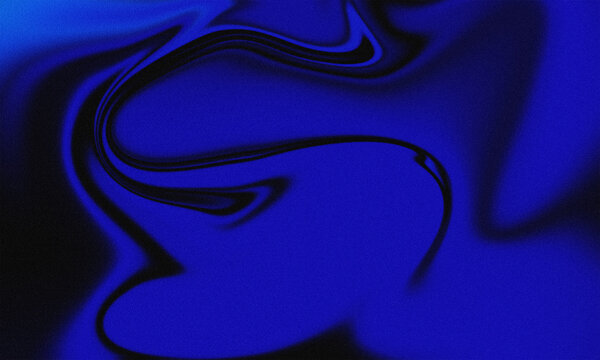 Abstract blue liquid marble texture, dark cobalt fluid swirl background, elegant wavy silk pattern for digital wallpaper