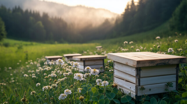 Ai bees in the hive