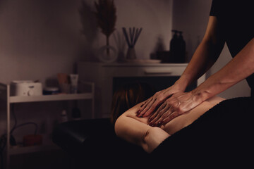 Relaxing Massage in a Therapeutic Room Designed for Healing and Wellness © Aleksandr