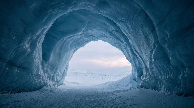 inside the cave