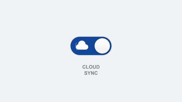 cloud switch button