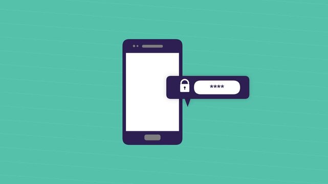 vector illustration of a mobile phone