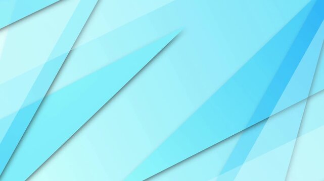 Abstract Geometric Blue Pattern 4K