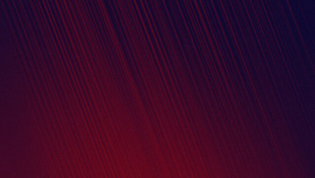 Diagonal lines glide across deep red to navy gradient. Subtle texture suggests brushed metal or digital pattern. Color shifts create dynamic visual flow. Ideal for modern design, branding