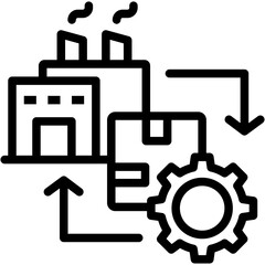 Obraz premium Supply Chain