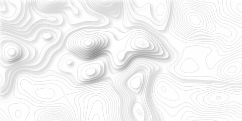 Topo contour paper map design. hiking minimal discovery grid topography map area topographic lines map. geographic mountain outline relief.  © MdLothfor