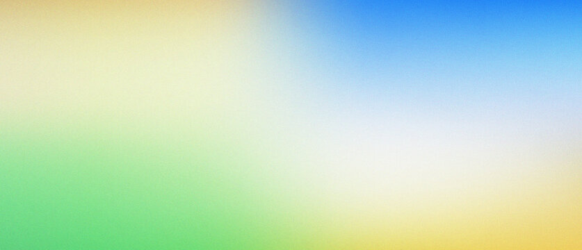 A serene natural light inspired gradient blending soft pastel greens with gentle blues and warm yellow hues