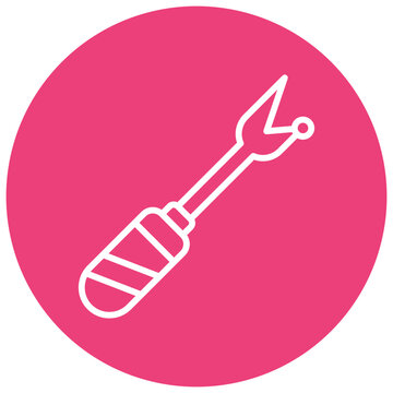 Seam Ripper Vector Icon