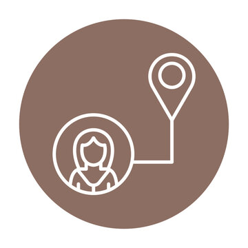 Customer Journey Vector Icon