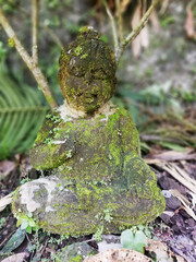 Traditional Balinese style statue in close up © Bali N Lens Service