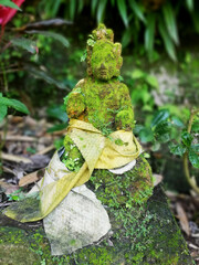 Traditional Balinese style statue in close up © Bali N Lens Service