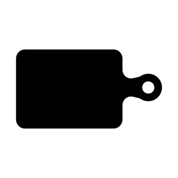 cutting board glyph icon