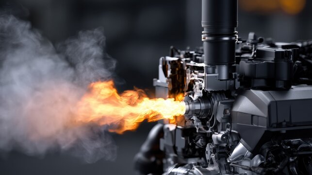 Thermal stress from hot engine operation requires cooling technology and regular maintenance to protect components, improve efficiency, and extend service life.
