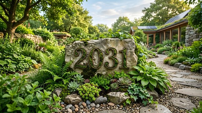 2031 Green Future Concept with Sustainable Urban Landscape
