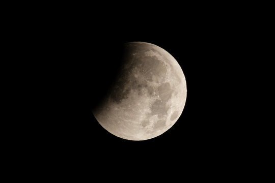 Lunar eclipse over France on 28th August 2026