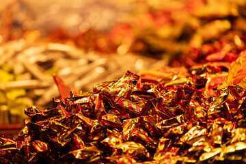 Obraz premium Colorful Candy Display at Dihua Street Market