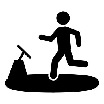 Person running away from danger, escaping, fleeing, panic, fear, anxiety, stress