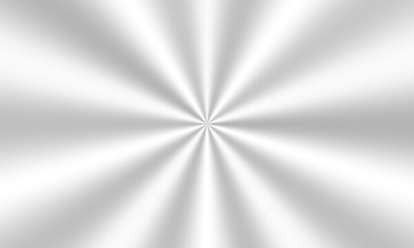 Abstract silver radial gradient background, with soft light, rays radiating from, the center point