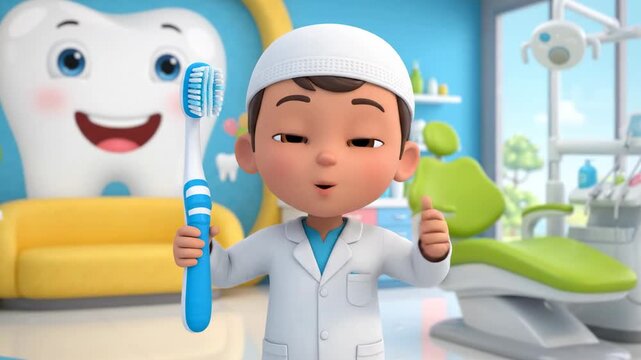 doctor Boy_holding_giant_toothbrush