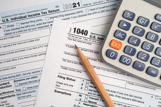 Form 1040, U.S. Individual Income Tax Return, tax forms in the U.S. tax system.