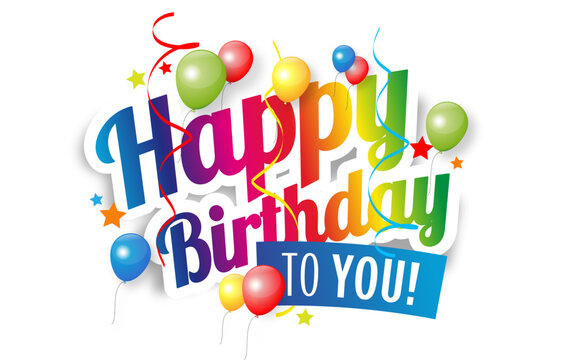 Happy birthday to you!