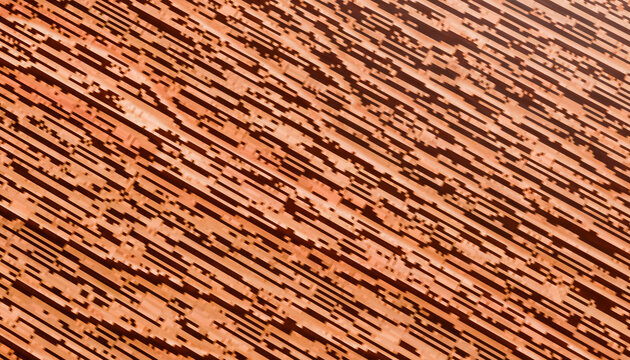 Wire coils tightly wound in repeating spiral pattern