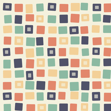 Abstract modular city map grid