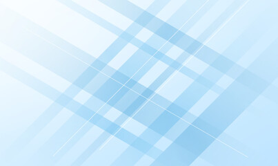 Fototapeta premium Light Blue Geometric Intersecting Diagonal Lines Abstract Background Vector Design for Web Banner