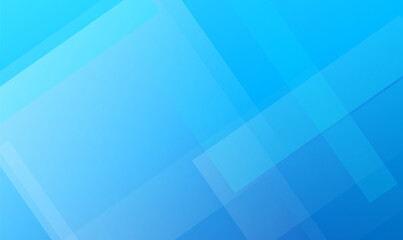 Obraz premium Bright Blue Geometric Overlapping Square Background Vector Design for Technology Web Banner