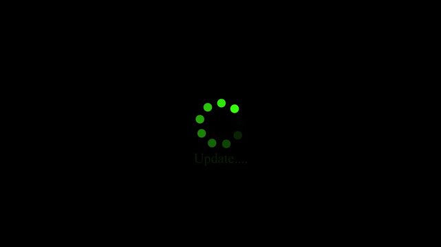 Colorful Loading Spinner Progress Indicator Icon Set